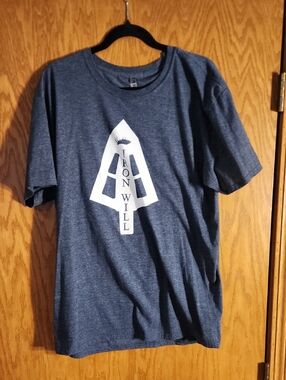 Men's Iron Will Graphic Tee - Navy Blue Size Xl